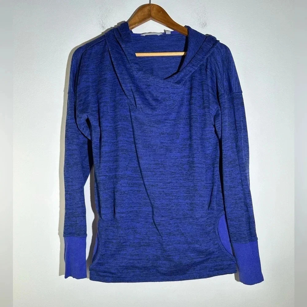Athleta Pullover Hooded Shirt
